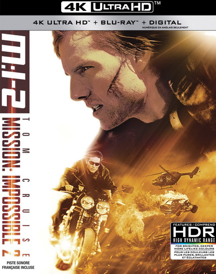 Mission Impossible 2 (4K+Blu-Ray) - JOHN WOO