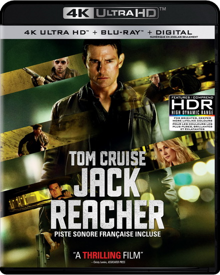 Jack Reacher (4K+Blu-Ray) - CHRISTOPHER MCQUARRIE