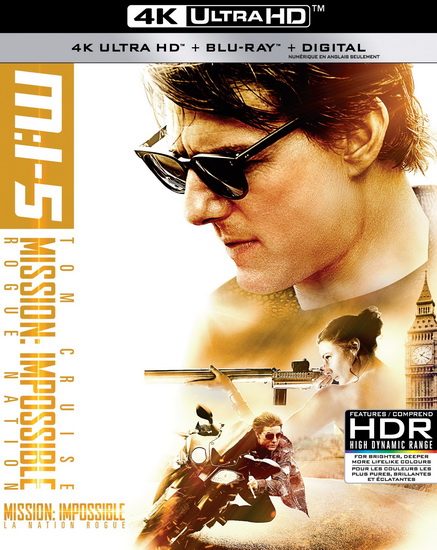 Mission Impossible: Rogue Nation (4K+Blu-Ray) - CHRISTOPHER MCQUARRIE
