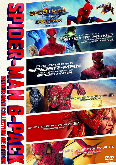 Amazing Spider-Man (6 Movies Pack) - DIVERS