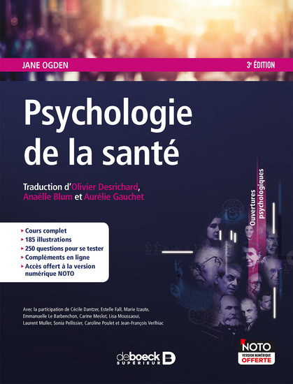 Psychologie de la santé 3e édition - JANE OGDEN