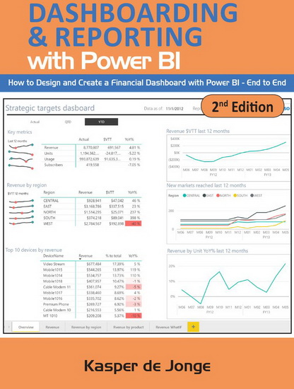 Dashboarding & Reporting with Power BI : How to Design and Create a Financial Dashboard with Power BI - End to End - KASPER DE JONGE