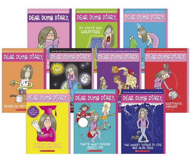 Dear Dumb Diary Collection Books 1 to 10 - JIM BENTON