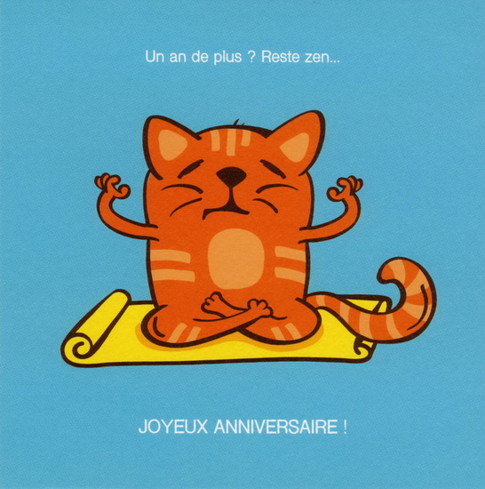 Joyeux Anniversaire Reste Zen Books Renaud Bray