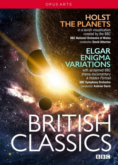 British Classics: Elgar&#39;s Enigma Variations & Holst&#39;s The Planets (2DVD) - ELGAR - HOLST