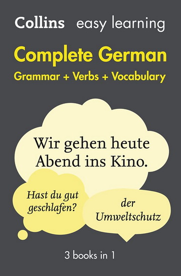 Easy Learning Complete German Grammar, Verbs and Vocabulary - COLLECTIF