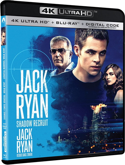 Jack Ryan : Shadow Recruit (4K+Blu-Ray) - KENNETH BRANAGH