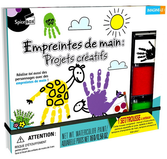 Empreintes de main : projets créatifs
