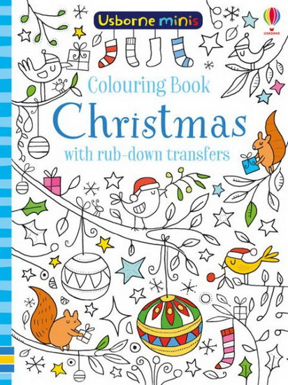 Colouring Book Christmas With Rub-Down Transfers - SAM SMITH