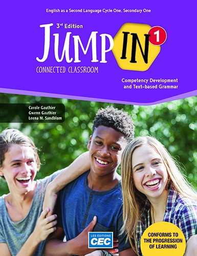Jump In Sec. 1 : Content Workbook 3rd Ed. with Interactive Activities, print version + Student access, Web 1 year - COLLECTIF
