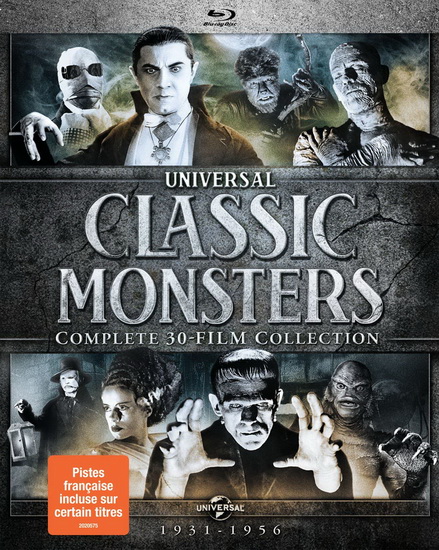 Universal Classic Monsters: Complete 30-Film Collection - DIVERS