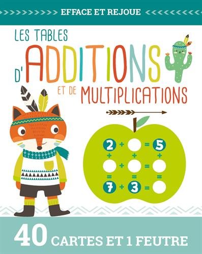 Les Tables d&#39;additions et de multiplications Cof. - COLLECTIF