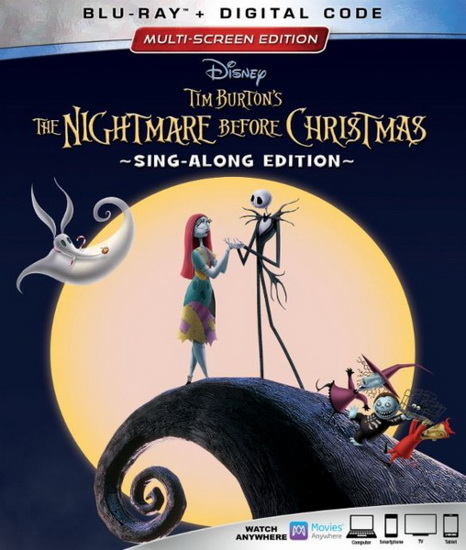 The Nightmare Before Christmas (25th Anniversary Edition)(L'Étrange Noël De Monsieur Jack)(Blu-Ray) - SELICK HENRY