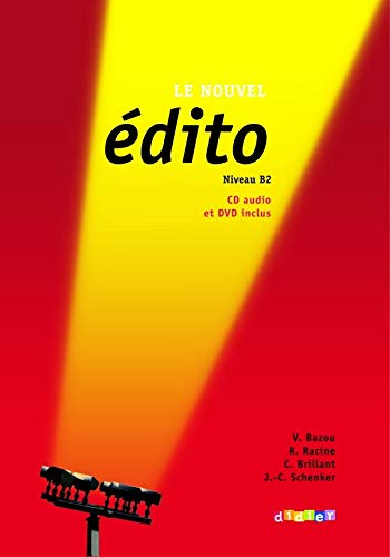 Nouvel Edito : méthode de français : niveau B2 + CD + DVD - COLLECTIF
