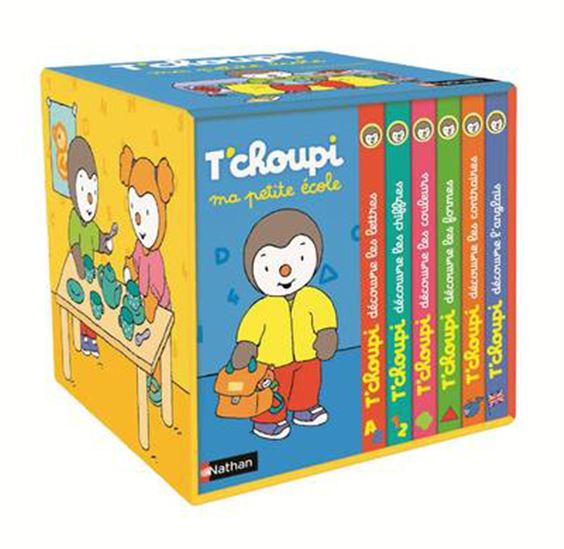 Ma petite école T&#39;choupi Cof. - THIERRY COURTIN
