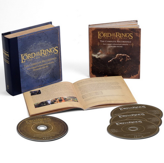 Lord Of The Rings: The Two Towers - Complete Rec. (3CD+Blu-Ray Audio) - HOWARD SHORE