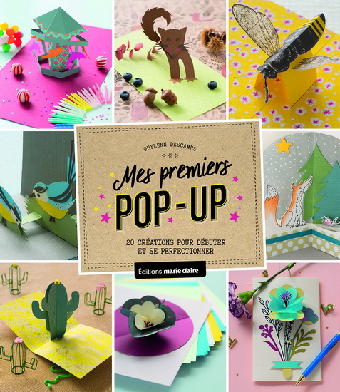 Cartes pop up : techniques et modèles pour se lancer et se perfectionner - GHYLENN DESCAMPS