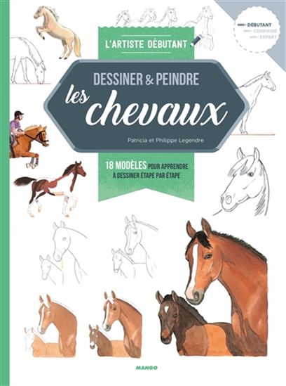 Dessiner et peindre les chevaux - PHILIPPE LEGENDRE-KVATER