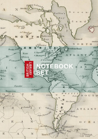 British Library Maps Notebook Set - COLLECTIF