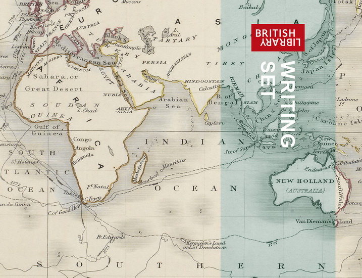 British Library Maps Writing Set - COLLECTIF