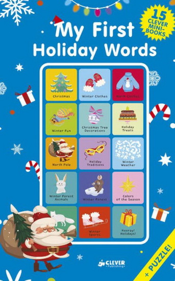 My First Holiday Words : 15 Mini Board Book Box Set - SVETLANA SHENDRIK & AL