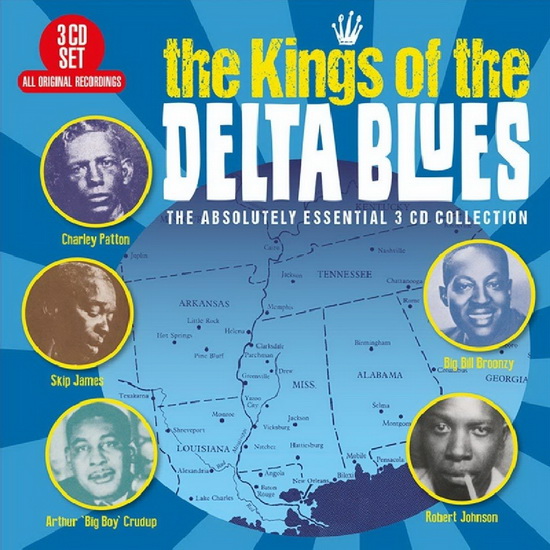 The Kings Of The Delta Blues (3CD) - COMPILATION BLUES