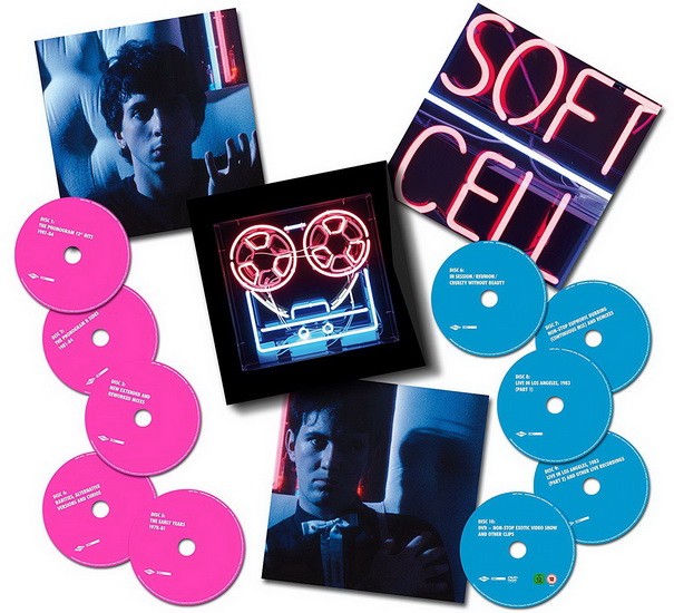 Keychains & Snowstorms Box Set (9CD+DVD) - SOFT CELL