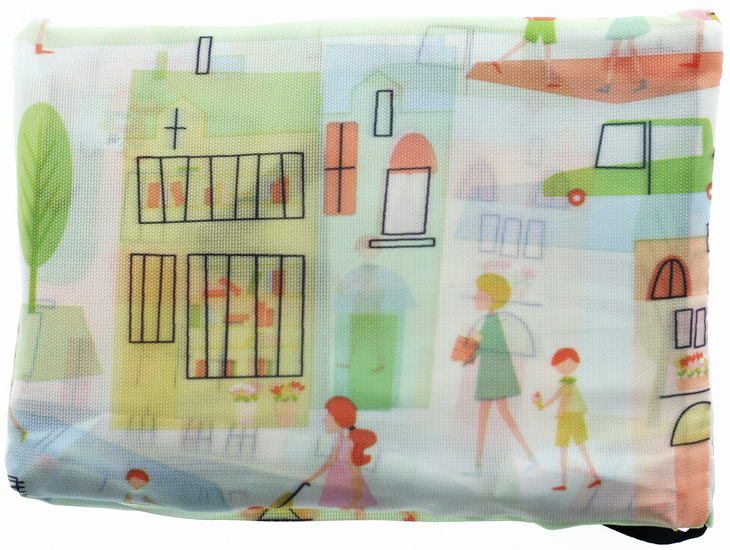 Sac pliable maisons & personnages