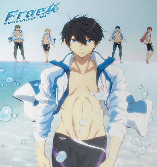 Free! Movie Collection: High Speed! & Timeless Medley & Take Your Marks (Blu-Ray+Dvd) (Limited Edition) - 