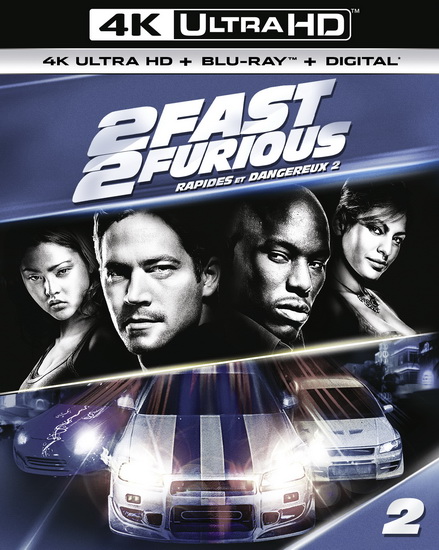 2 Fast 2 Furious (4K+Blu-Ray) - SINGLETON JOHN