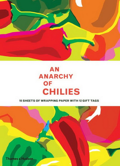 An Anarchy of Chilies Gift Wrap - CAZ HILDEBRAND