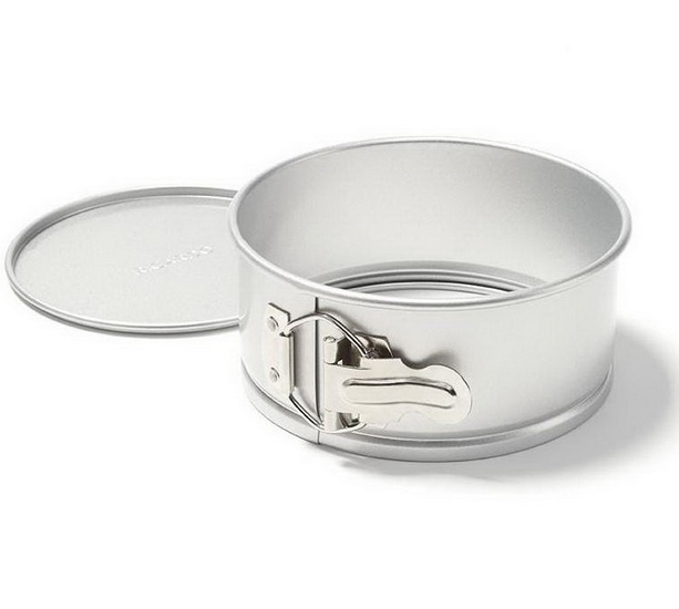 Lot De 6 Moules à Gâteau Ronds à Charnière - 18 à 28 Cm - Antiadhésifs Avec Fond Amovible Pour Gateaux Fromage, Mousse - 8