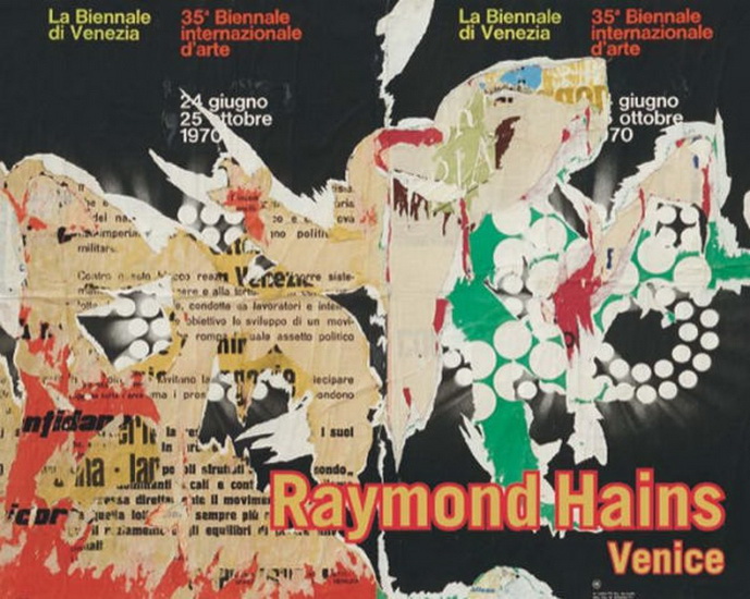 Raymond Hains: Venice - RAYMOND HAINS
