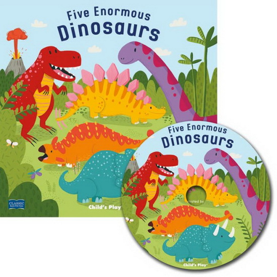 Five Enormous Dinosaurs - COLLECTIF