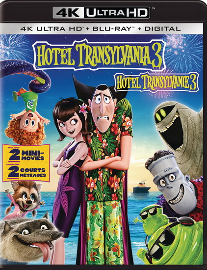 Hotel Transylvania 3: Summer Vacation (Hôtel Transylvanie 3 : Les vacances d'été) (4K+Blu-Ray) - GENNDY TARTAKOVSKY
