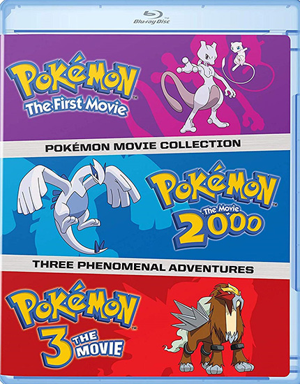 Pokemon Movies 1-3 Collection (Blu-Ray) - 