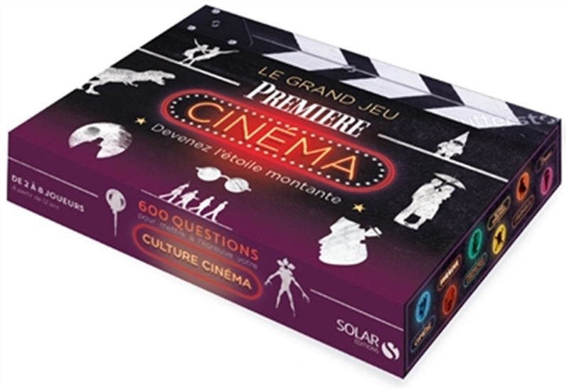 Coffret Le Grand jeu du cinéma Première - DAVID CASSAN - MATTHIEU ROSTAC