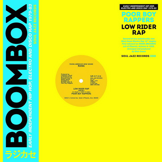 Low Rider Rap (Vinyl) - POOR BOY RAPPERS