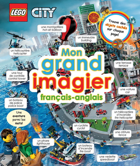LEGO® : mon grand imagier français-anglais - JOSEPH STEWART