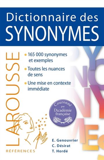 Dictionnaire des synonymes N. éd. - COLLECTIF
