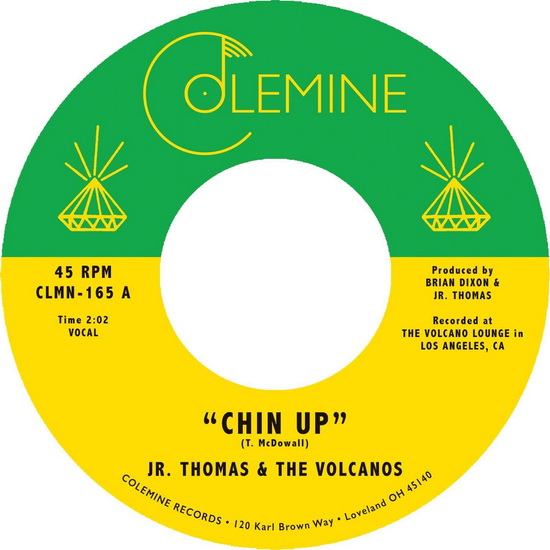 Chin Up / Spellbound (Vinyl 7") - JR. THOMAS & THE VOLCANOES