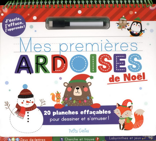 Mes premières ardoises de Noël - COLLECTIF
