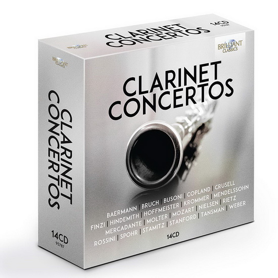 Clarinet Concertos (14CD) - COMPILATION CLARINETTE