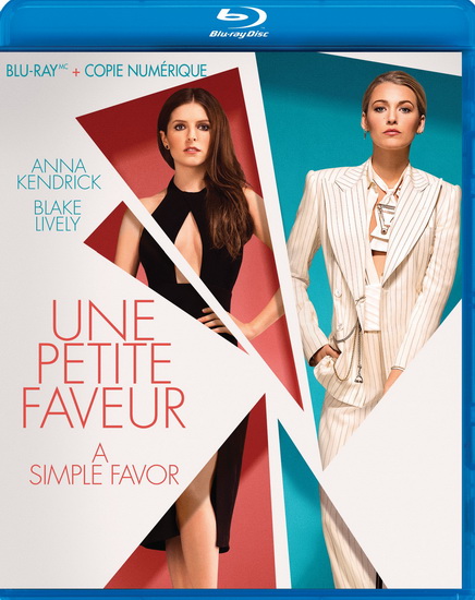 A Simple Favor (Une petite faveur) (Blu-Ray) - PAUL FEIG