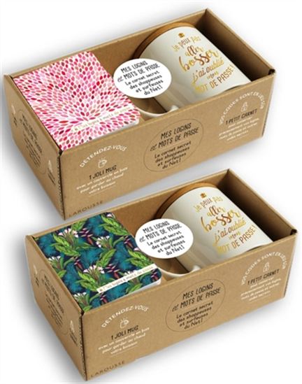 Mes logins et mots de passe Cof. N. éd. - JULIE MÈGE