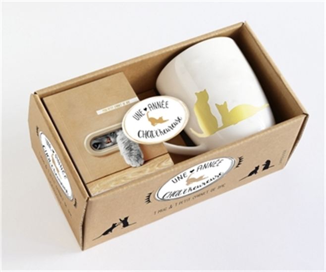 Une année chat&#39;lheureuse Cof. - COLLECTIF