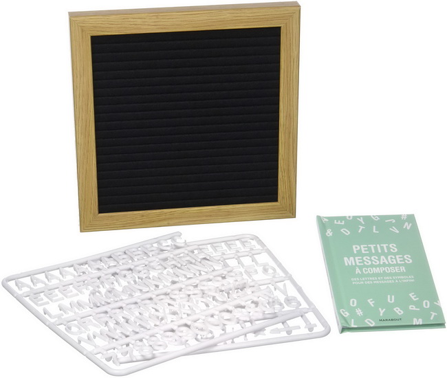 I love my letter board : petits messages à composer Cof. - COLLECTIF