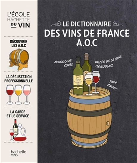 Le Dictionnaire des vins de France AOC - COLLECTIF