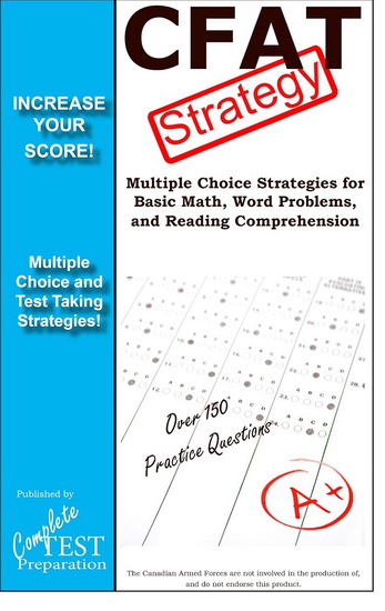 Cfat Strategy! : Winning Multiple Choice Strategies for the Canadian Forces Aptitude Test - COLLECTIF