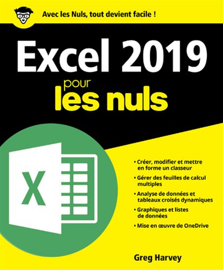 Excel 2019 pour les nuls - GREG HARVEY